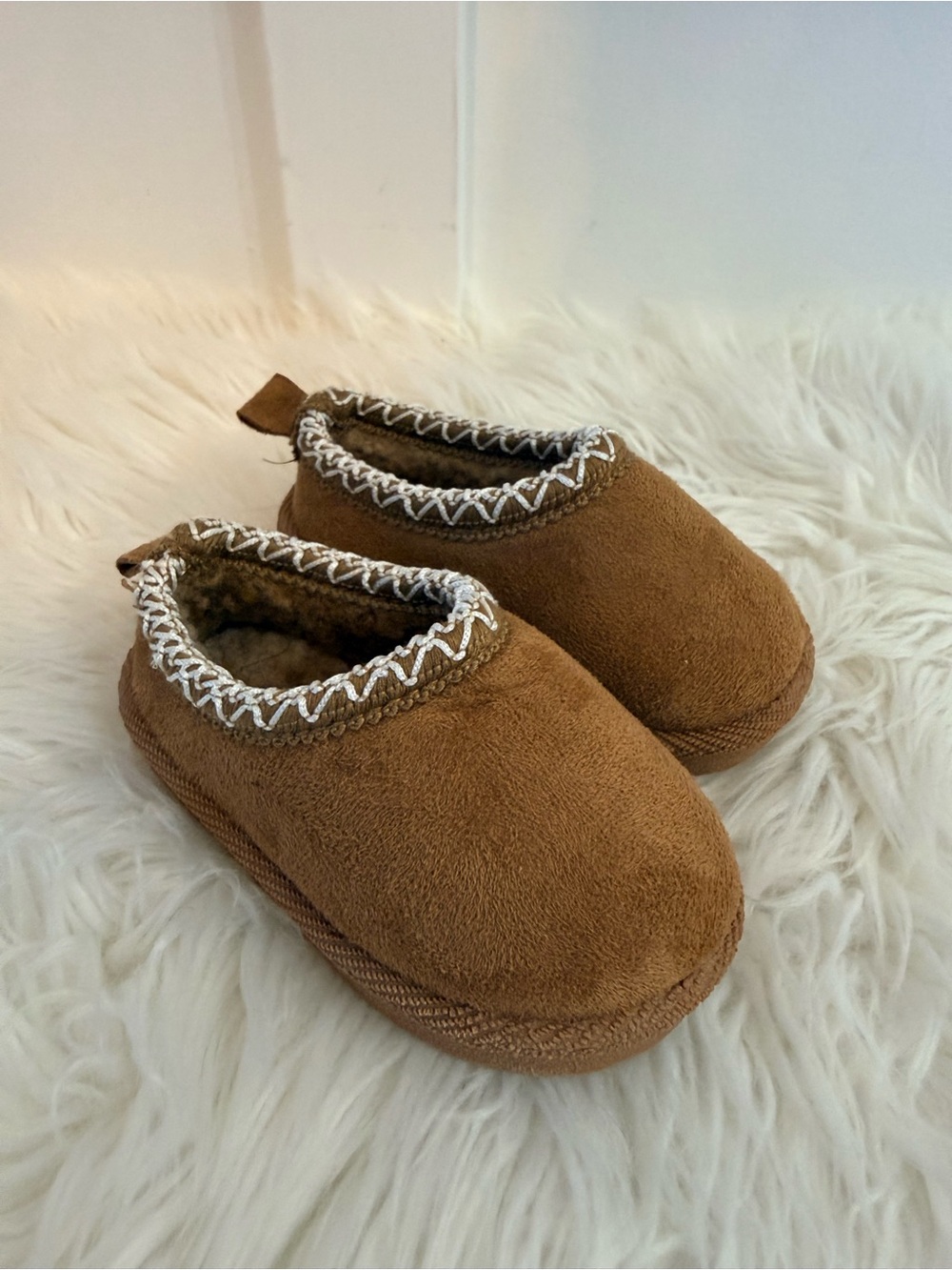 💫4/$25 • First Steps by Stepping Stones Infant/Toddler Suede Slip-Ons